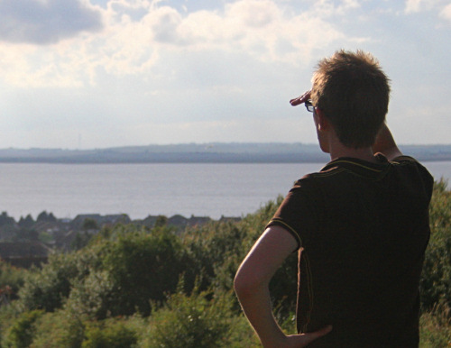 Looking out to the Isle of Sheppey