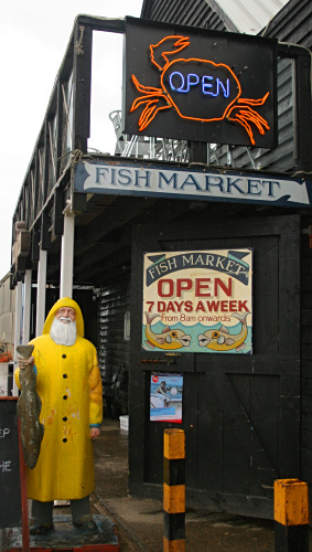 Fish Market by the docks