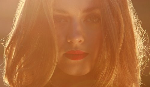 Samantha, model at in golden sunlight