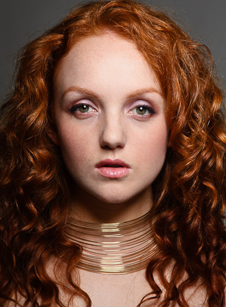 Ivory Flame - Redhead Portrait