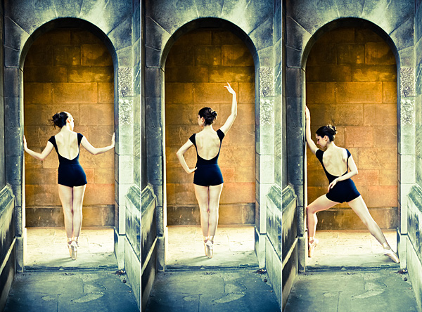 Ballerina in Arch