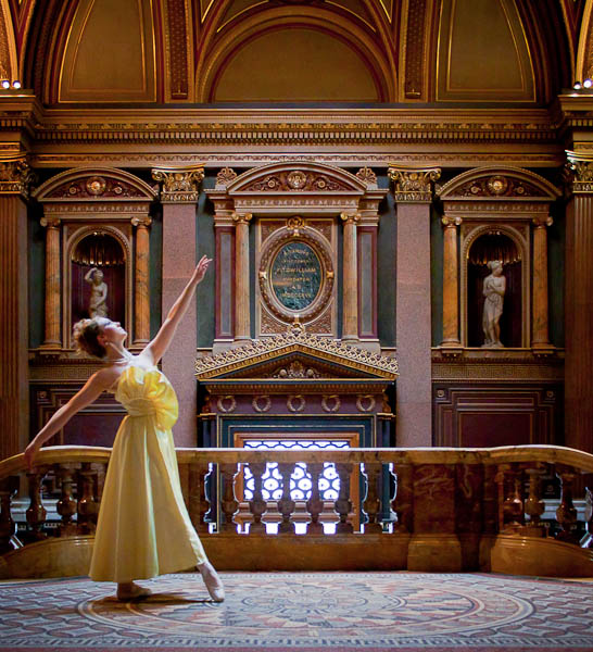 Ballet Fashion - Yellow Dress