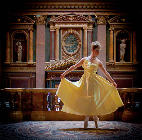 Ballet Fashion - Yellow Dress